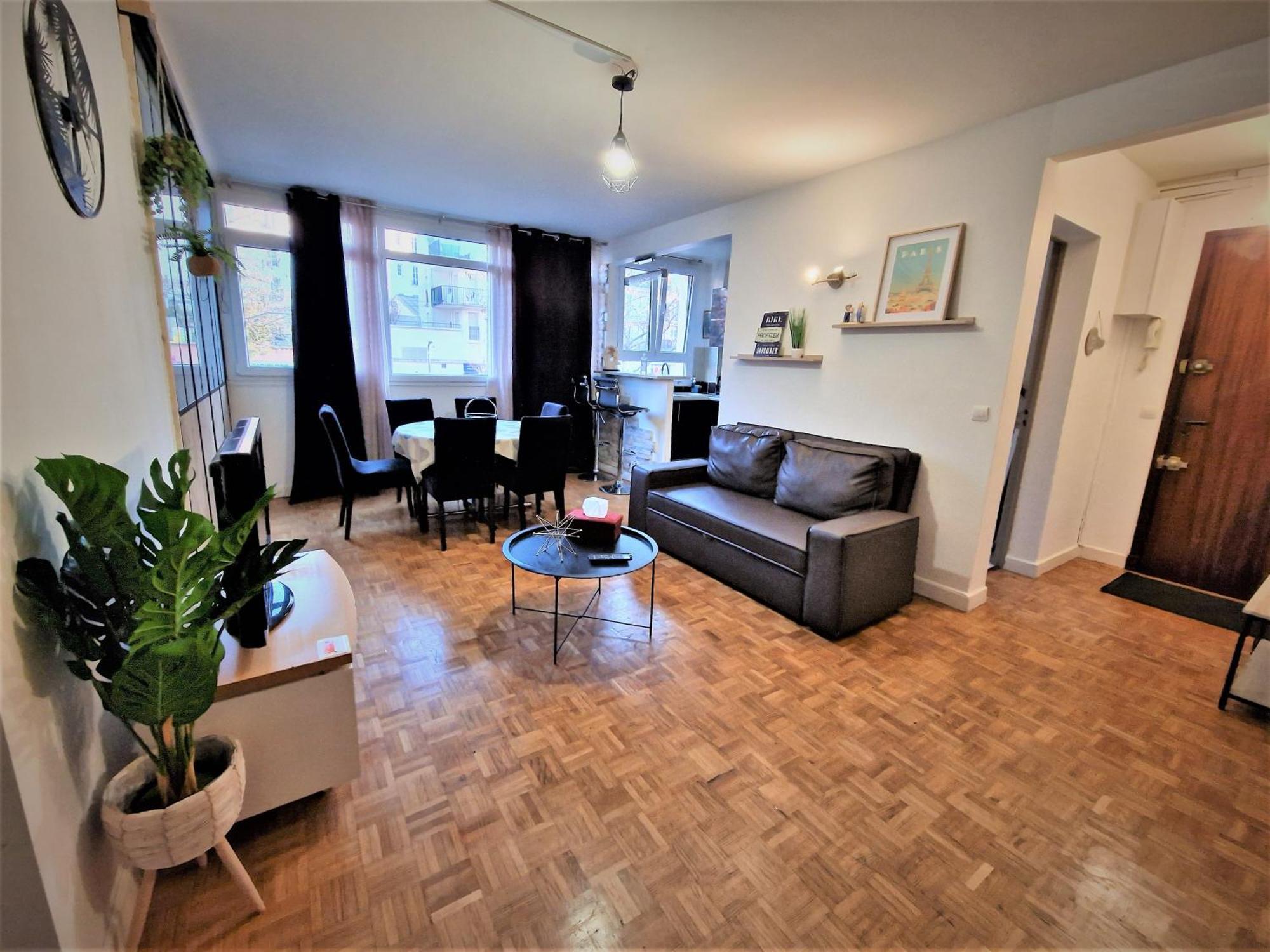 Appart' Convivial 3 Ch 73m² A Proximite De Paris Apartment *