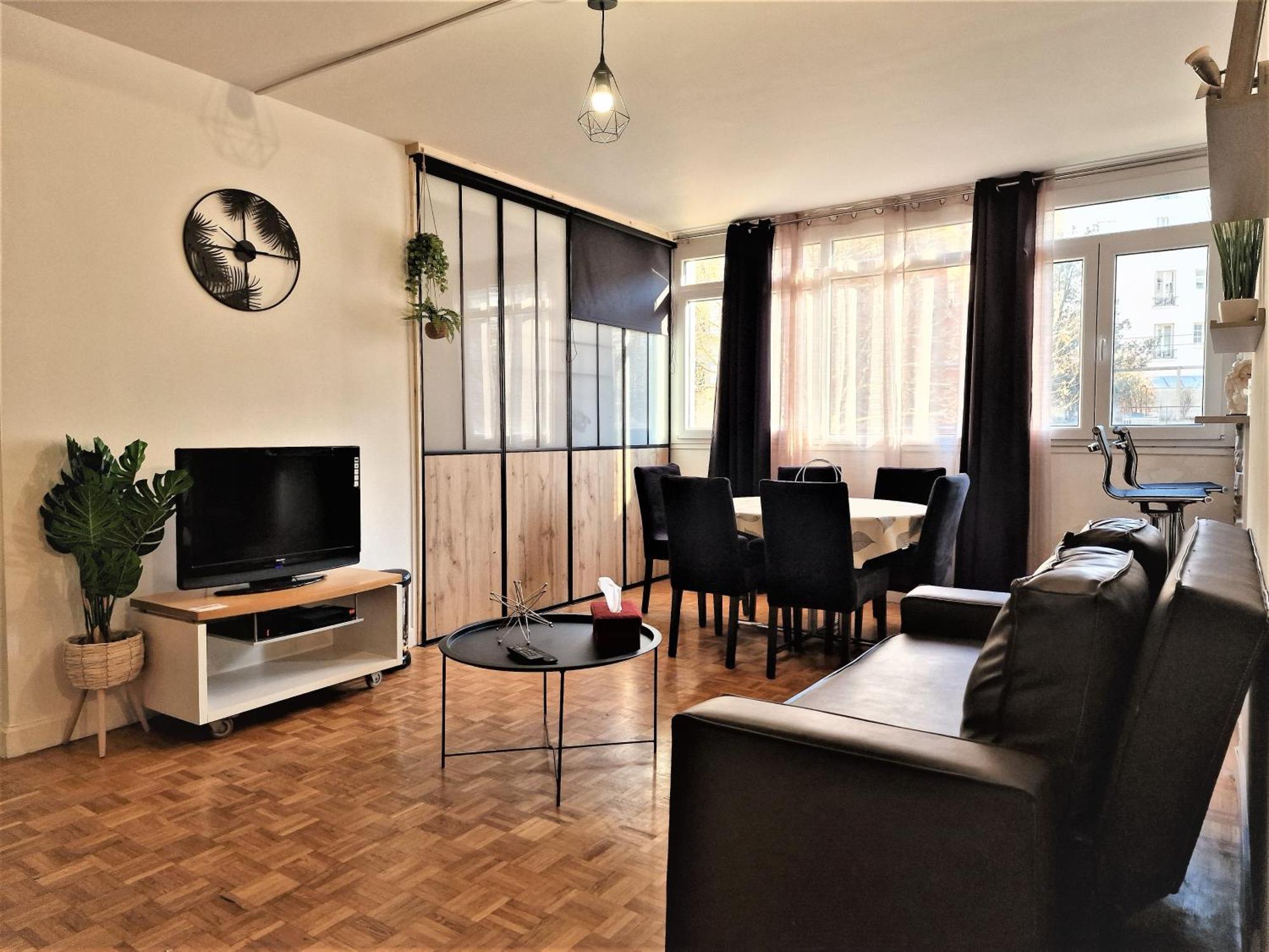 Apartamento Appart' Convivial 3 Ch 73m² A Proximite De Paris Châtillon
